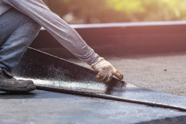 Professional Emergency Waterproofing technician working in Covington, IN